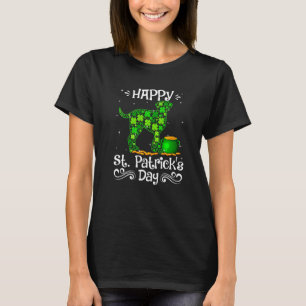 Happy St Patrick S Day Dalmatian Dogs Shamrock Cos T-Shirt