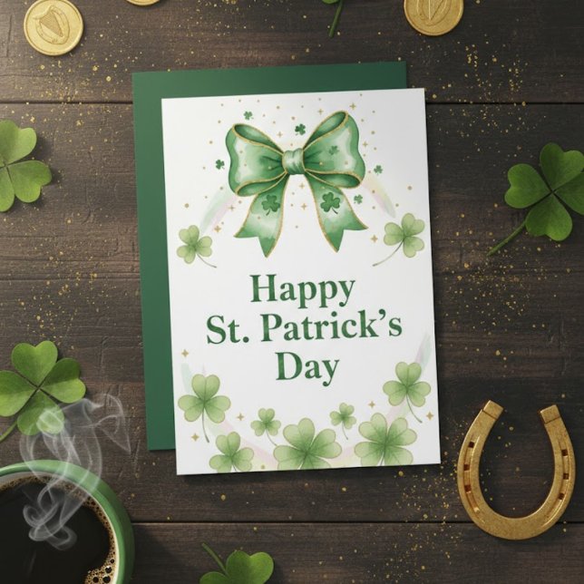 Happy St Patrick’s Day Irish Greeting Card (Creator Uploaded)