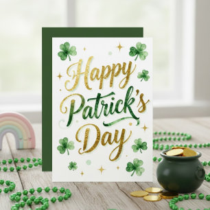 Happy St Patrick’s Day Irish Greeting Card