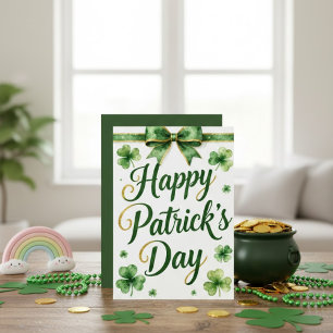 Happy St Patrick’s Day Irish Greeting Card