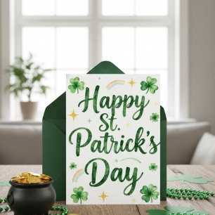 Happy St Patrick’s Day Irish Greeting Card