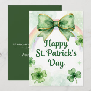 Happy St Patrick’s Day Irish Greeting Card