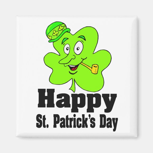 Happy St. Patrick’s Day Magnet (Front)