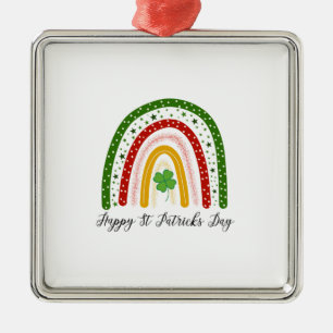 Happy St Patrick S Day Metal Tree Decoration