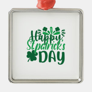 Happy St Patrick S Day Metal Tree Decoration