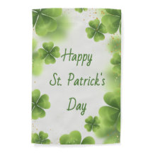 Happy St. Patrick’s Day Shamrock Double-Sided