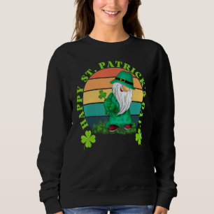 Happy St Patrick S Day Vintage Gnomes Saint Paddys Sweatshirt