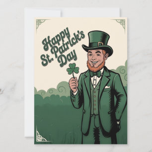 Happy St. Patrick’s Day Vintage Leprechaun