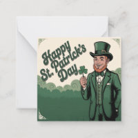 Happy St. Patrick’s Day Vintage Leprechaun