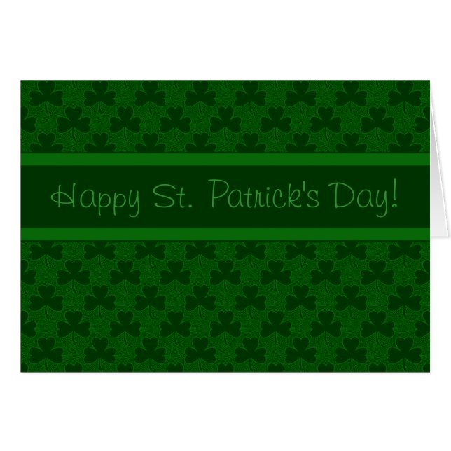 Happy St. Patrick's Day (Front Horizontal)