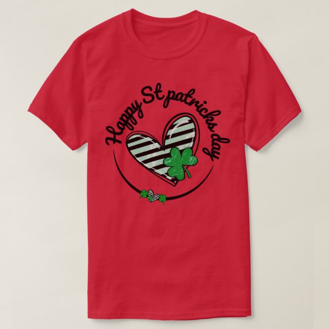 Happy St Patricks Day1 T-Shirt (Design Front)