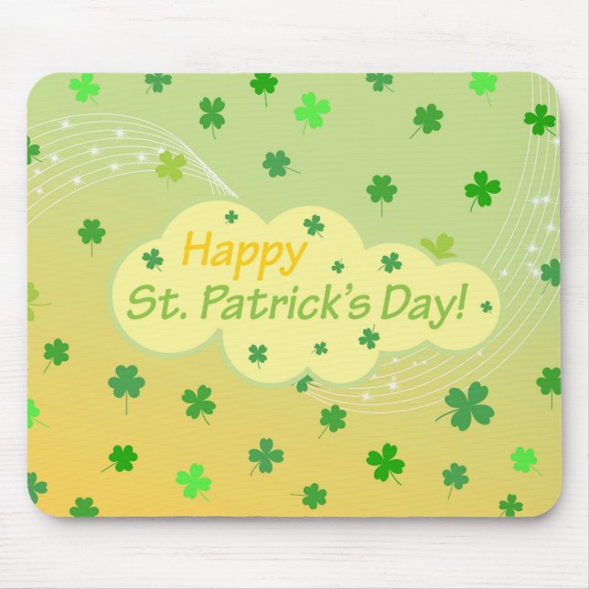 Happy St Patricks Day 1 Mouse Mat (Front)