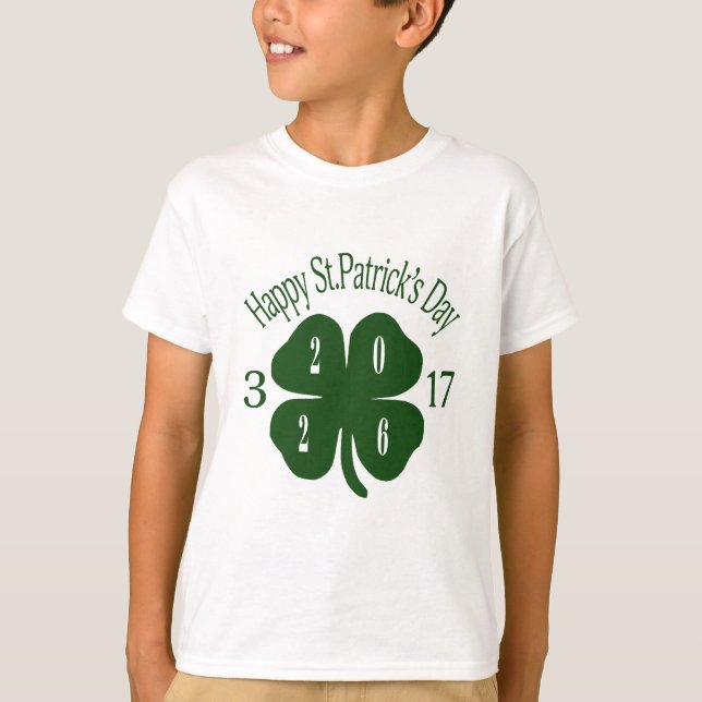 Happy St Patricks Day 2026 T-Shirt (Front)