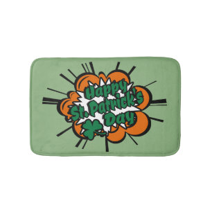 Happy St. Patrick's Day Bath Mat