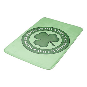 Happy St. Patricks Day Bath Mat