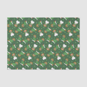 Happy St Patricks Day Beagle Dogs Tissue Paper