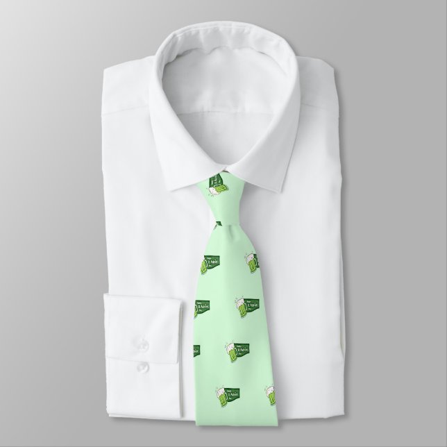 Happy St. Patricks Day Beer Tie (Tied)