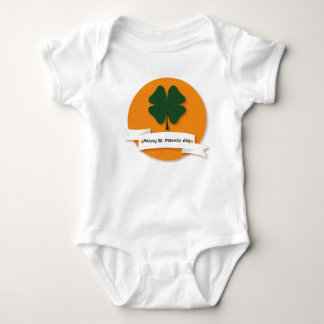 happy St. Patricks day bodysuit