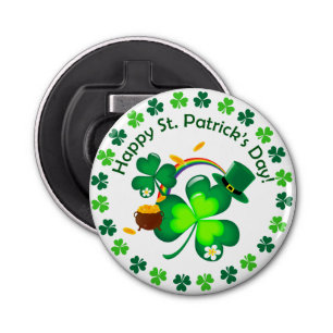 Happy St. Patrick's Day Bottle Opener