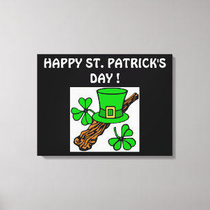 HAPPY ST.PATRICK'S DAY CANVAS PRINT