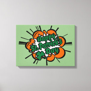 Happy St. Patrick's Day Canvas Print