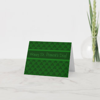 Happy St. Patrick's Day Card