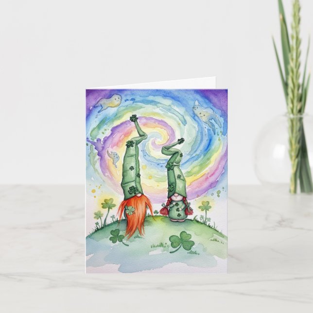 Happy St. Patrick's Day  Card (Front)