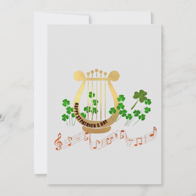Happy St. Patricks Day Card (Front)