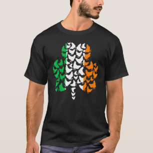 Happy St Patricks Day Chicken Farmer Animals St Pa T-Shirt