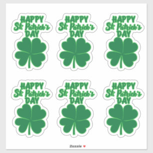Happy St. Patrick's Day Clover Leaf 