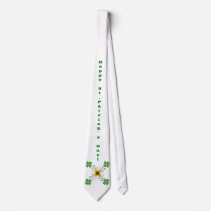 Happy St. Patrick's Day ! Clover with Calla Tie