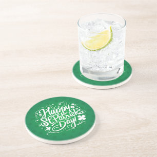 Happy St. Patrick's Day Coaster