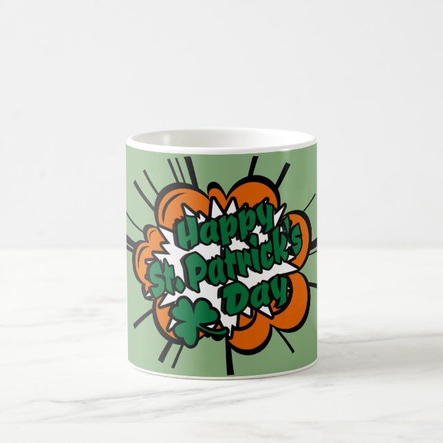 Happy St. Patrick's Day Coffee Mug (Center)