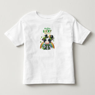 Happy St. Patrick's Day Cow Toddler T-Shirt