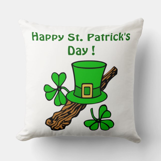HAPPY ST.PATRICK'S DAY CUSHION (Front)