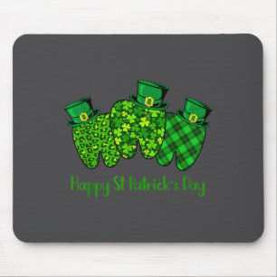 Happy St Patrick's Day Dental Istant Tooth Irish G Mouse Mat