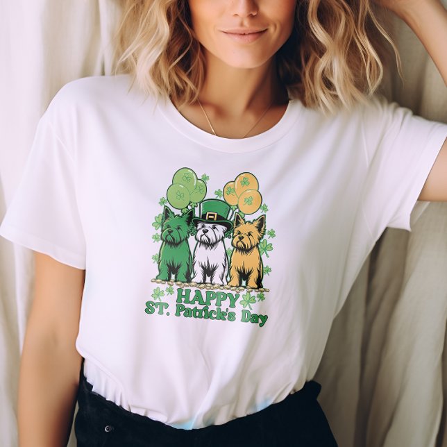 Happy St Patricks Day Dog T-Shirt (Creator Uploaded)