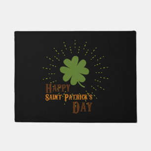Happy St Patricks Day  Doormat