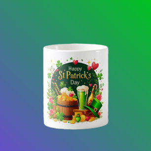 Happy St. Patrick's Day Festive Celebration Coffee Mug