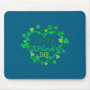 Happy St. Patrick's Day Funny Saint Patrick Irish  Mouse Mat