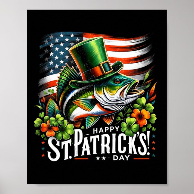 Happy St Patrick's Day Funny St Patrick's Day Byss Poster (Front)