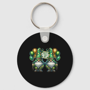 Happy St Patricks Day Gnome For Women And Men St P Key Ring