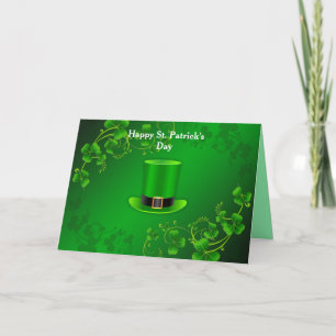 Happy St. Patrick's Day Greetings Card
