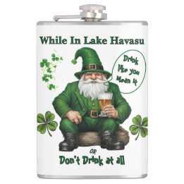 Happy St. Patrick's Day  Hip Flask