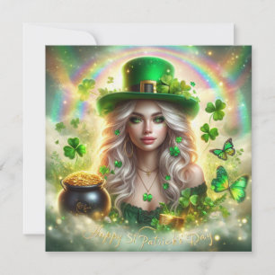 Happy St Patrick's Day Holiday Card