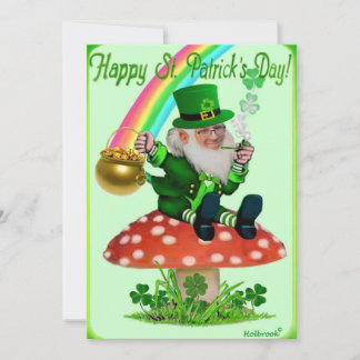 HAPPY ST. PATRICK'S DAY  HOLIDAY CARD
