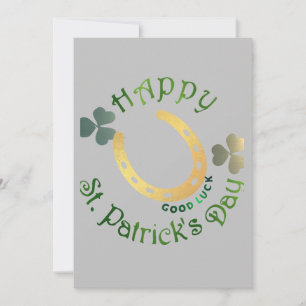 Happy St. Patrick's Day Holiday Card