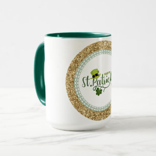 Happy St. Patrick's Day, holiday design, Mug