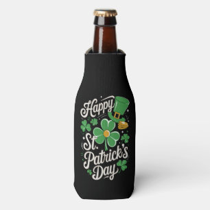 Happy St Patrick's Day Irish Heritage St Patty's Bottle Cooler