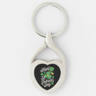 Happy St Patrick's Day Irish Heritage St Patty's Key Ring